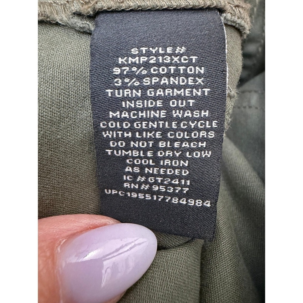 Modern Supply Sanctuary Olive Pants Size 27 High Rise Utility Straight Leg Stret - Picture 5 of 9